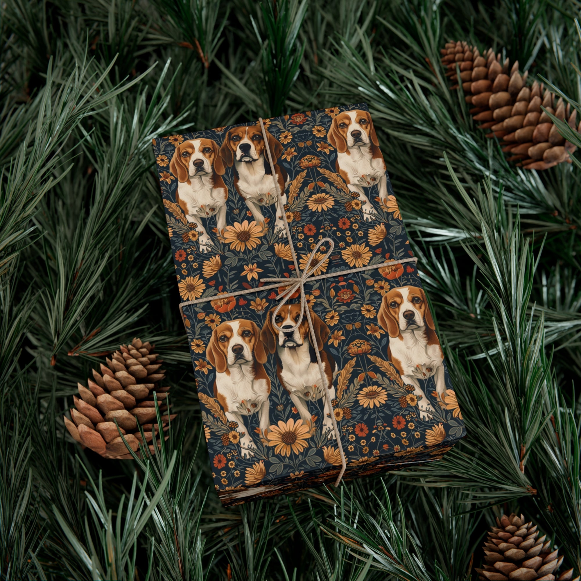 Beagle Buddies Meadow Magic Gift Wrap Papers