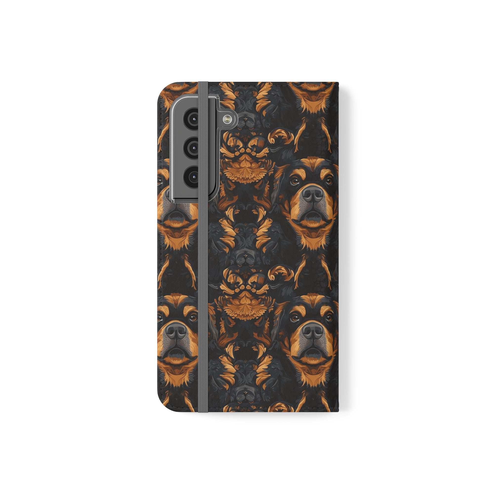 Modern Rottweiler Royalty Flip Cases