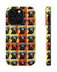 Whimsical Warhol Labrador Magnetic Tough Cases