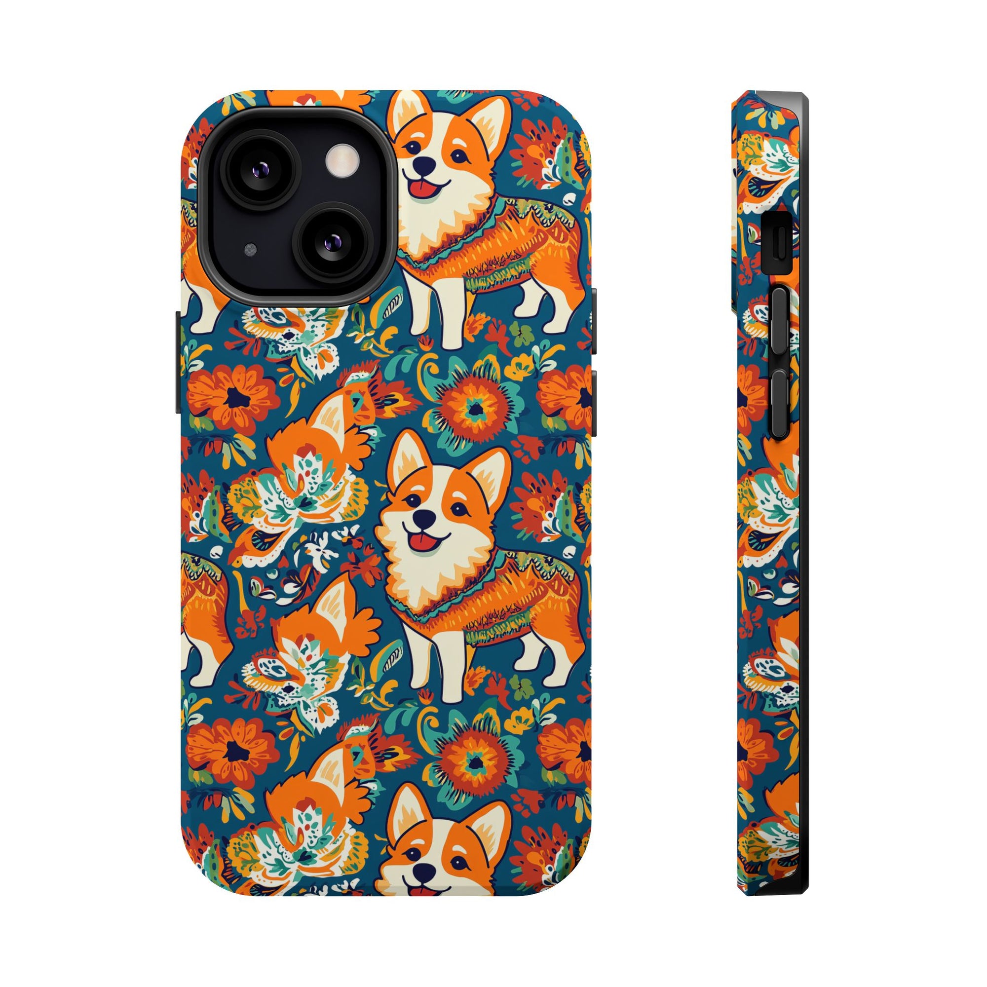 Corgi Carnival Couture Magnetic Tough Cases