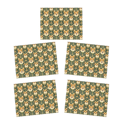 Corgi Charmz Greeting Cards (5-Pack)