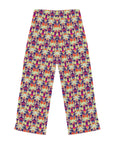 Glitchy Bulldog Blitz Women's Pajama Pants