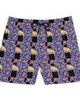 Bloomtastic Lab Petal Parade Men's Mid-Length Swim Shorts