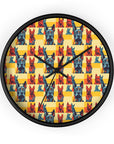 Dane-tastic Marvelous Mutt Mode Wall Clock