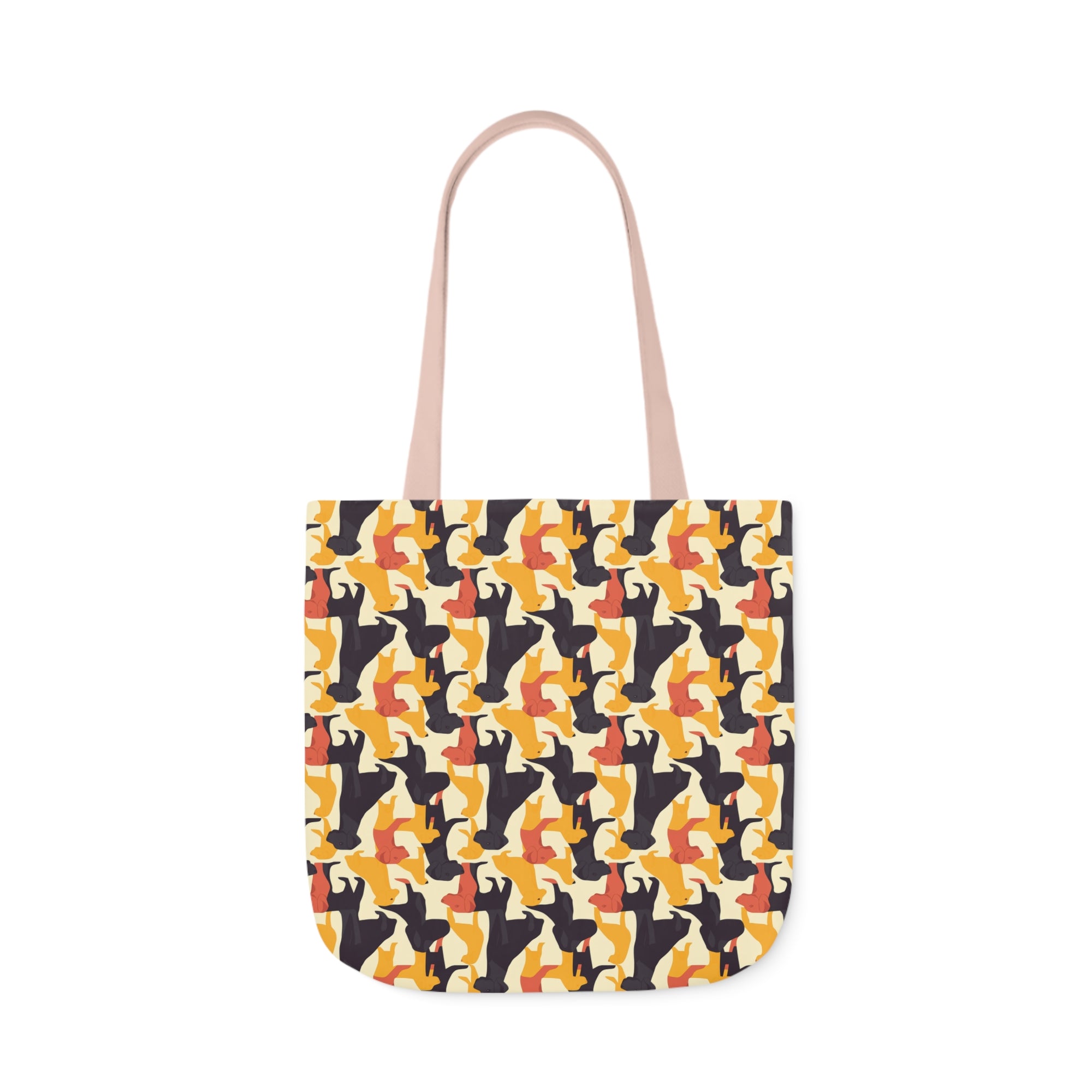 Modern Charm Labrador Chic Canvas Tote Bag