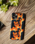 Rottweiler Chic Pawsitivity Slim Phone Cases