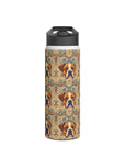 Bowtie Boxer Bliss Stainless Steel Water Bottle