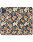 Blooming Bulldog Beauty Flip Cases