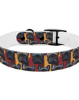 Chic Canine Checkmate - Frenchie Edition Dog Collar