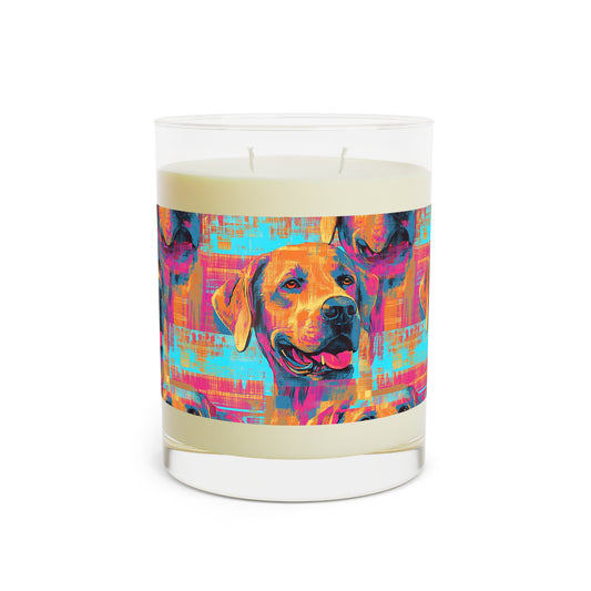 Rustic Charm Labrador Chic Scented Candle