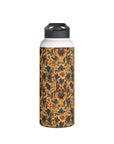 Autumnal German Shepherd Glamour Stainless Steel Water Bottle