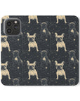 Frenchie Celestial Soar Flip Cases