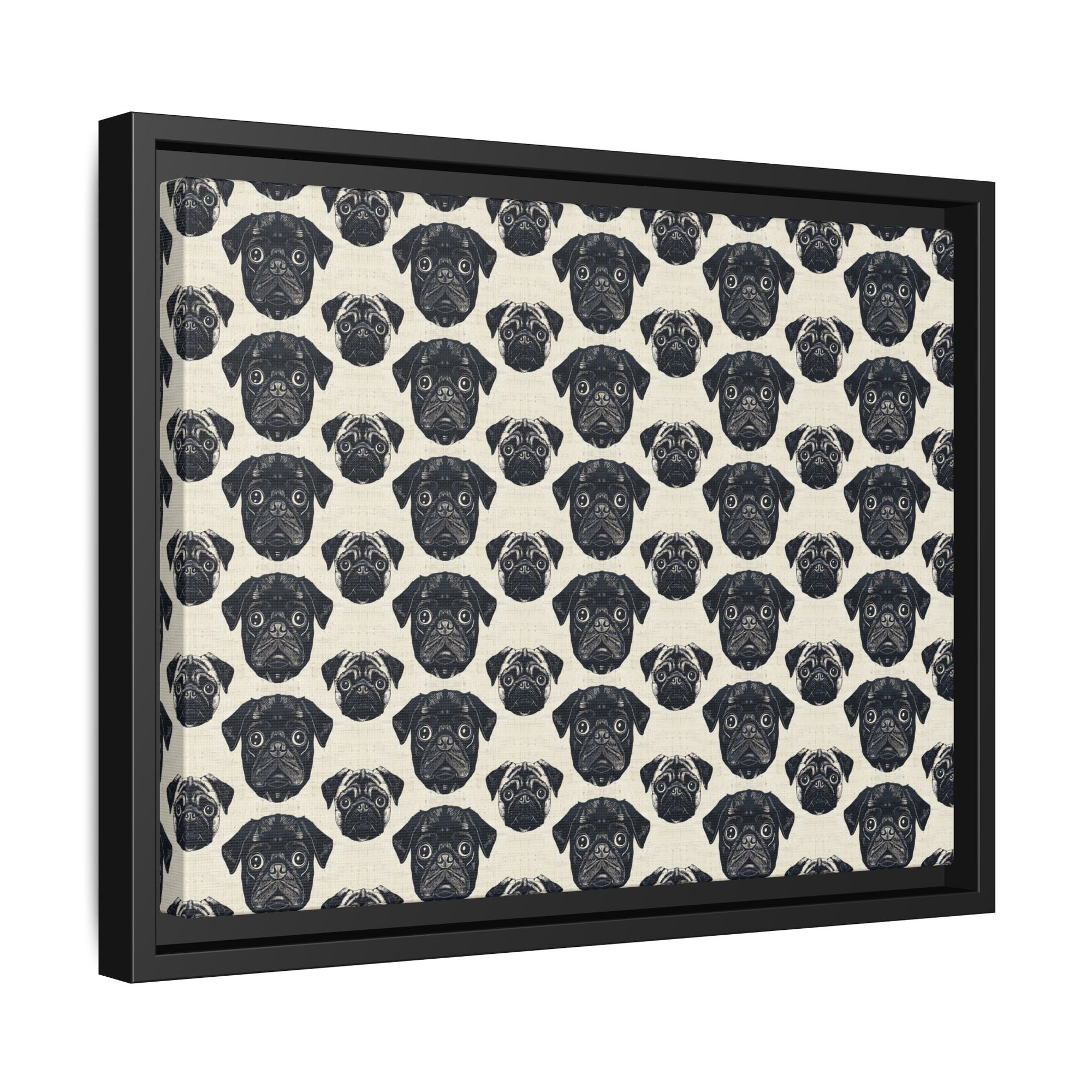 Pugalicious Enchantment Matte Canvas, Framed