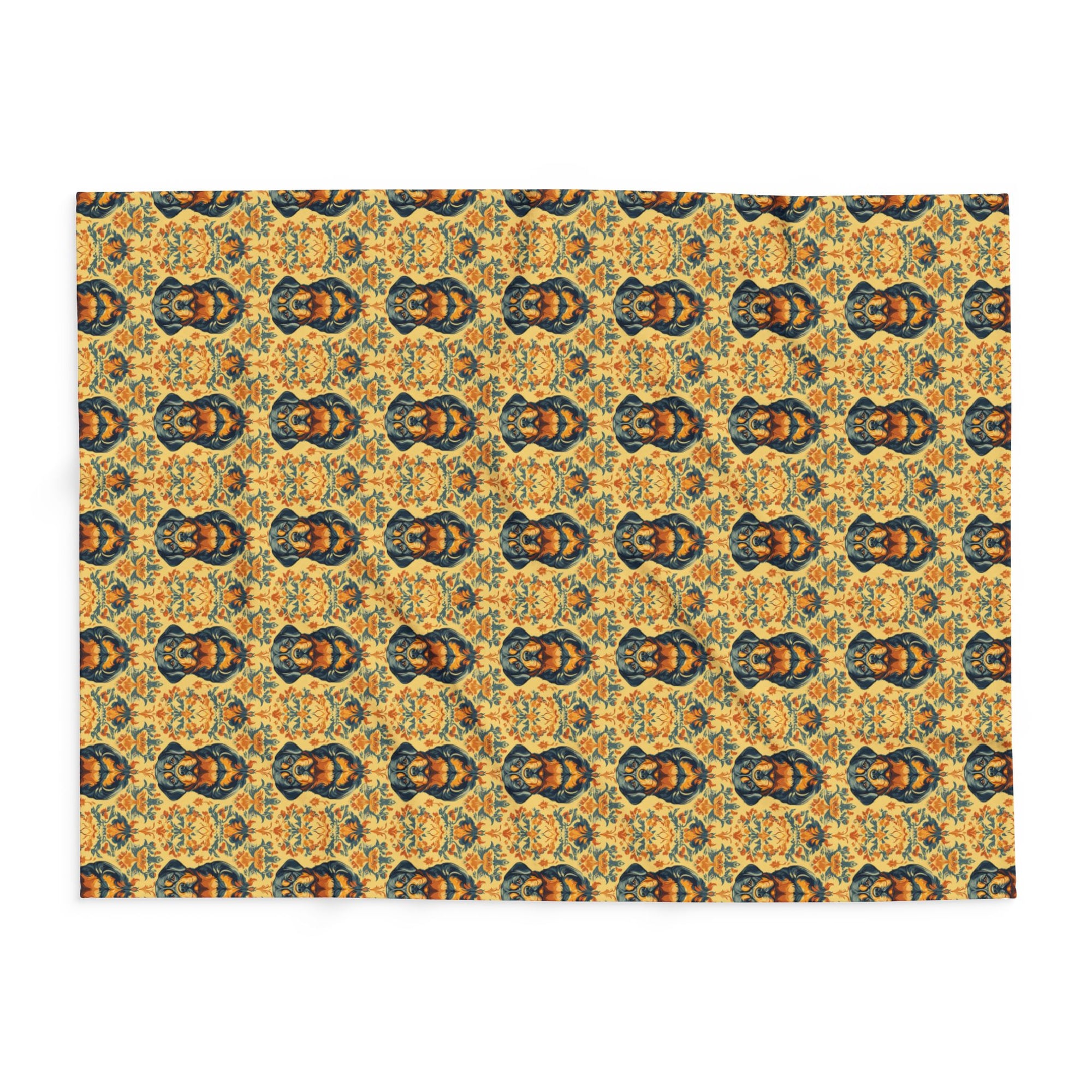 Royal Rottie Regalia Arctic Fleece Blanket