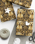 Royal Pawsitivity Labs Gift Wrap Papers