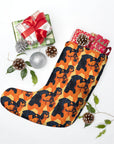 Rottweiler Chic Pawsitivity Christmas Stockings