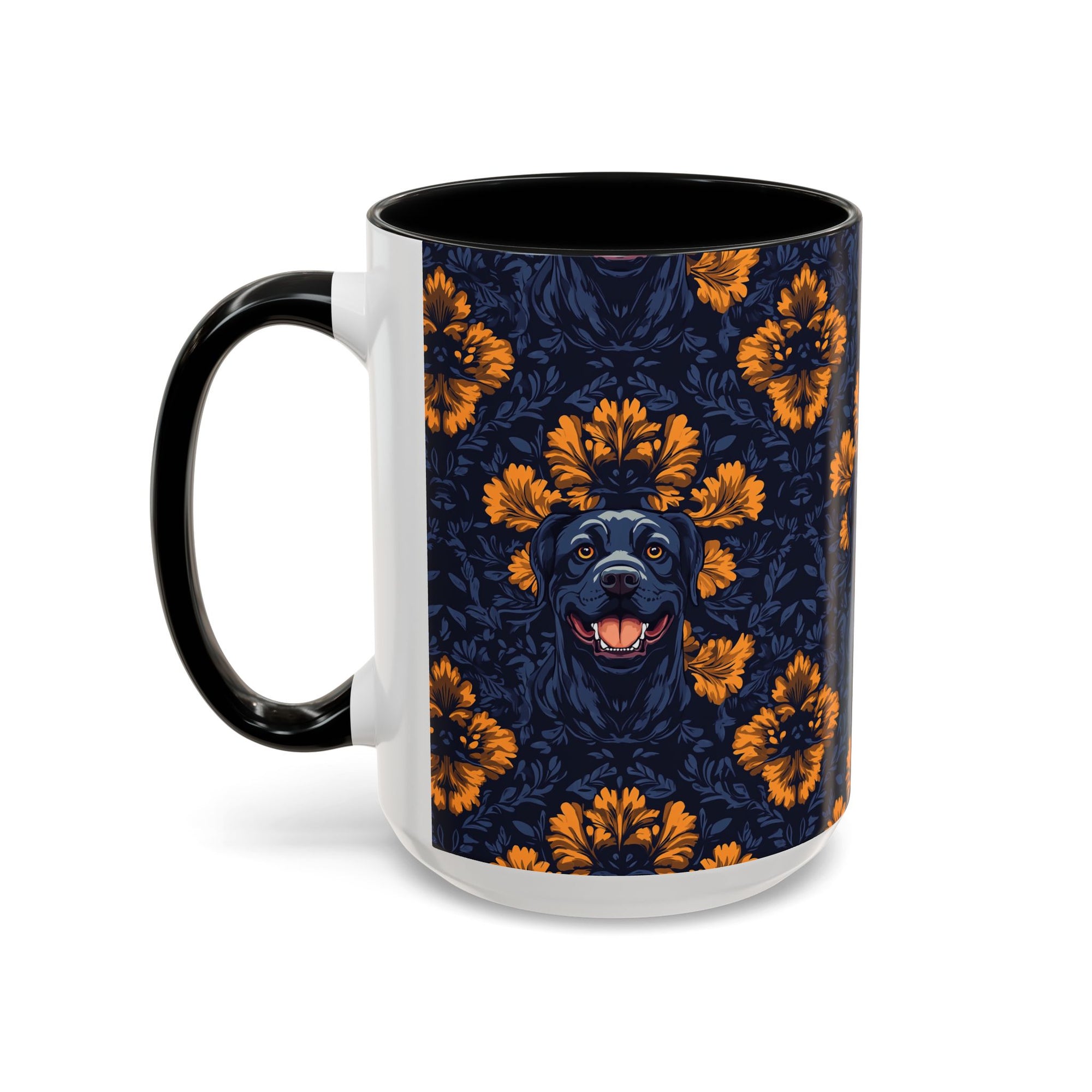 Royal Rottweiler Regalia Accent Coffee Mug