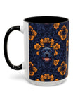 Royal Rottweiler Regalia Accent Coffee Mug