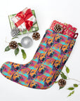 Rustic Charm Labrador Chic Christmas Stockings