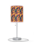 Impressionistic German Shepherds Lamp on a Stand