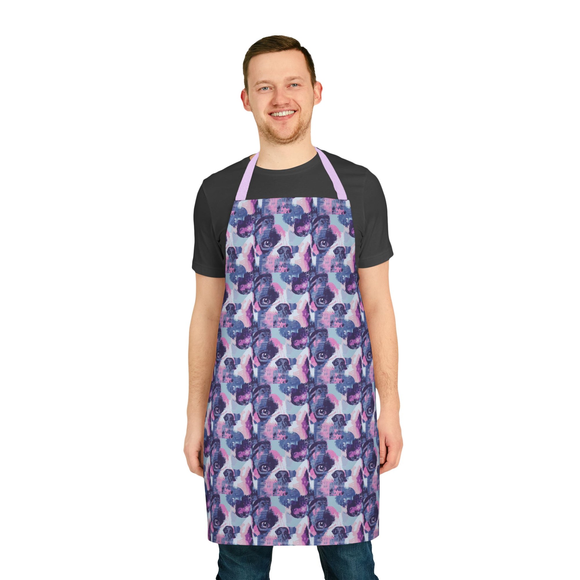 Funky Geometric Boxerista Apron