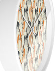 Dashing Dane Divinity Wall Clock