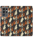 Beagle Glimmer Gaze Glamour Flip Cases