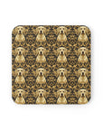 Royal Pawsitivity Labs Cork Back Coaster