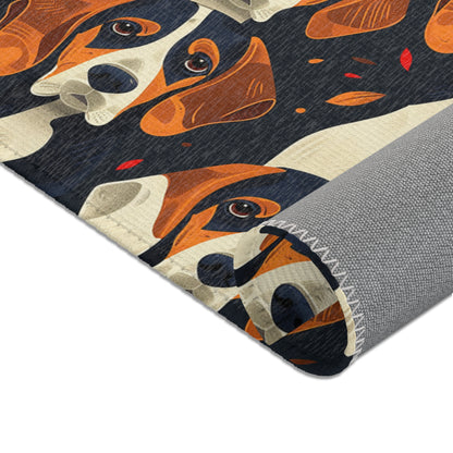 Beagle Beauty - Modern Area Rug