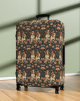 Beagle Blossom Bonanza Luggage Cover