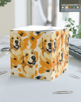 Golden Glitz 'n Glamour Woofwear Note Cube