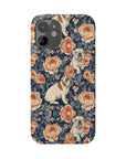 Blooming Bulldog Beauty Slim Phone Cases