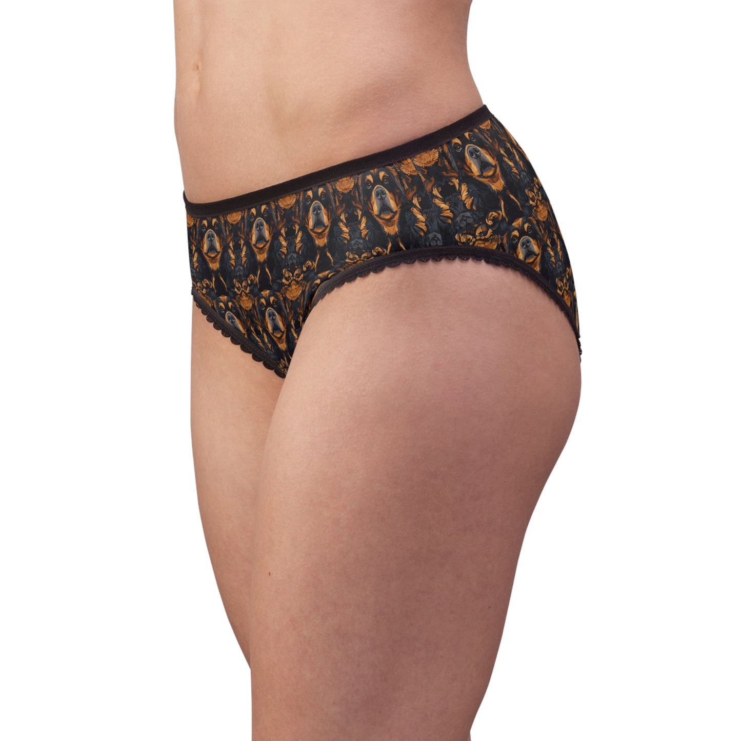 Modern Rottweiler Royalty Women's Briefs