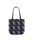 Celestial Boxer Bliss Canvas Tote Bag