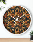 WhimsiWooly Shepherd Spritz Wall Clock