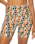 Dazzling Great Dane Dreamscape High Waisted Yoga Shorts