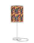 Impressionistic German Shepherds Lamp on a Stand