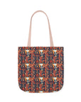 Boxer Blossom Tapestry Delight Canvas Tote Bag