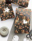 Beagle Blossom Bonanza Gift Wrap Papers