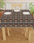 Pawsome Rottweiler Royalty Plaid Tablecloth