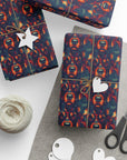 Rustic Rottie Charm Wrapping Paper