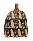 Golden Paws Floral Frenchie Waterproof Travel Bag