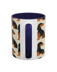 Whimsical Dachsund Dreamcatcher Accent Coffee Mug