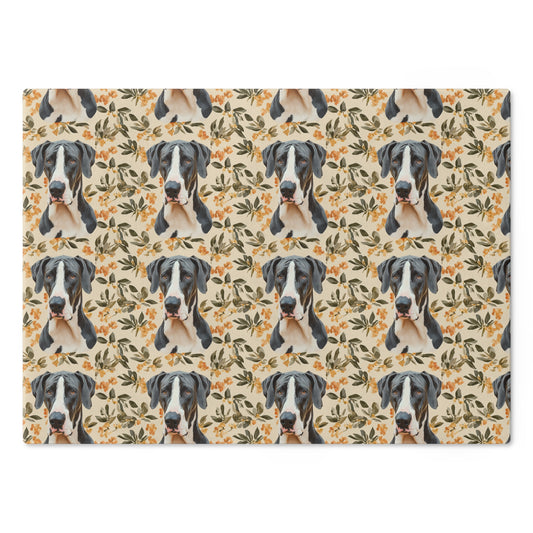 Majestic Great Dane Meadow Cutting Board