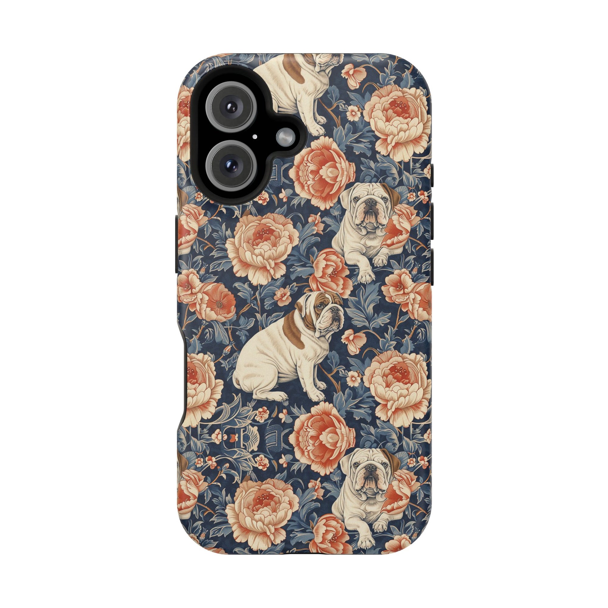 Blooming Bulldog Beauty Magnetic Tough Cases