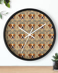 Bowtie Boxer Bliss Wall Clock