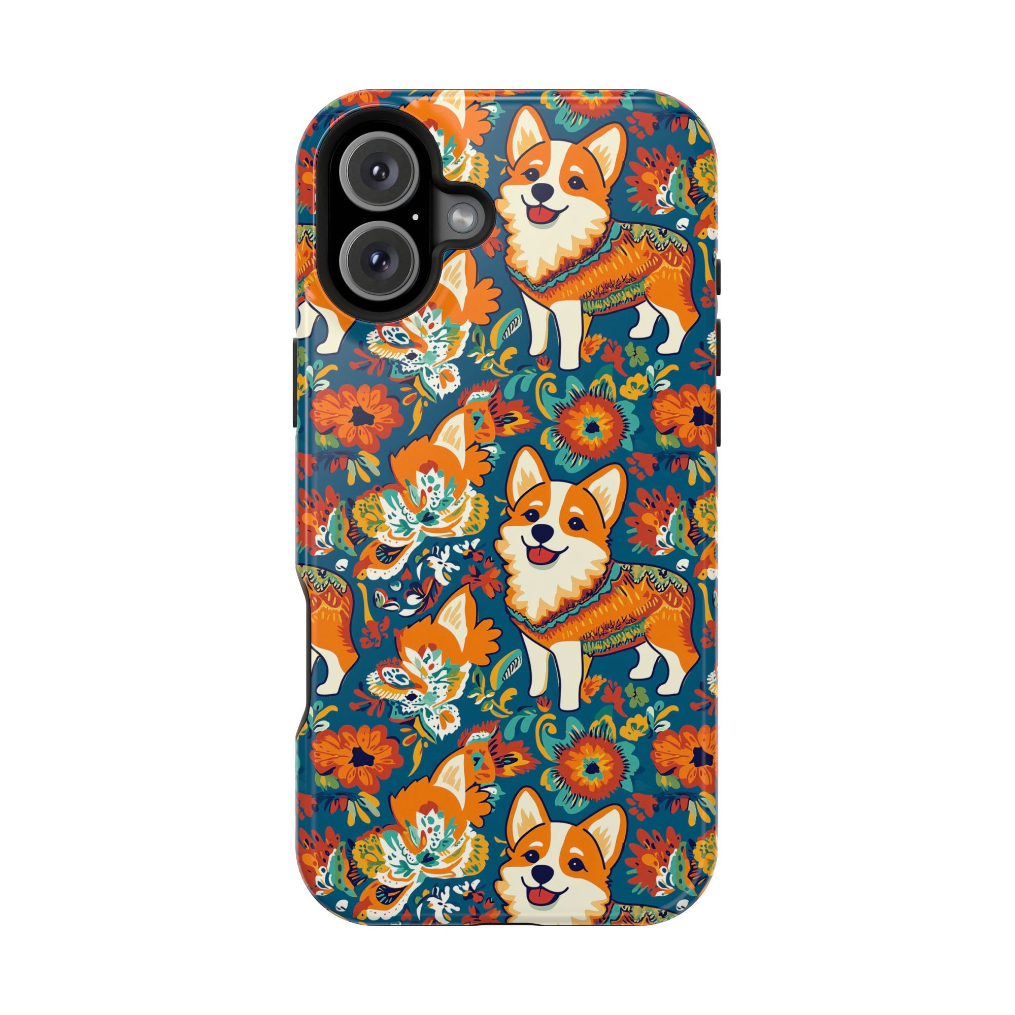 Corgi Carnival Couture Magnetic Tough Cases