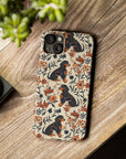 Blossoming Dachshunds Delight Slim Phone Cases