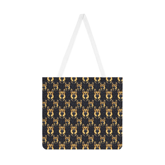 Majestic Hound Couture: German Shepherd LuxeBlend Shoulder Tote Bag