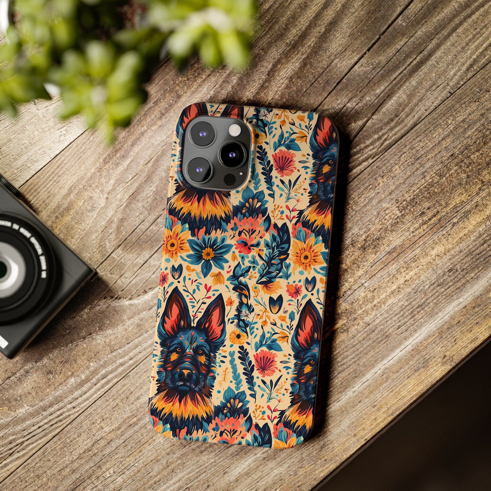 Bloomhound Shepherd Sentinel Slim Phone Cases